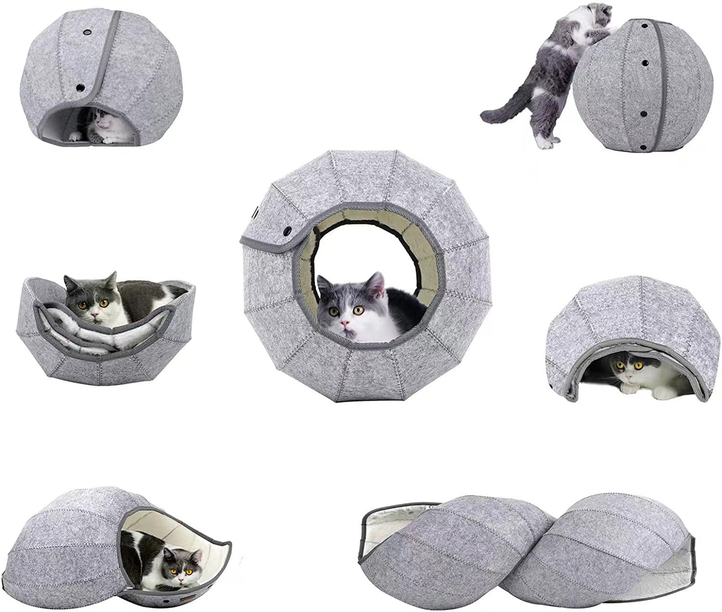 Foldable Breathable Pet Bed Cat Nest