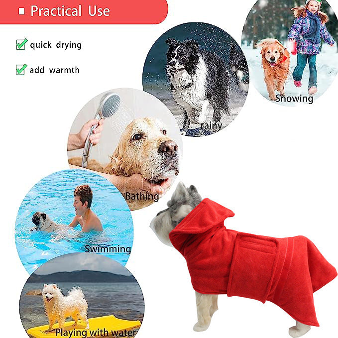 Pet Super Absorbent Quick Drying Fiber Bath Towel