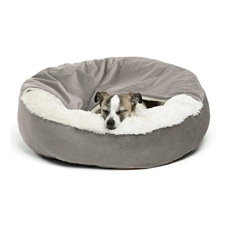 Cozy Pet Bed with Blanket – Premium Comfort for Cats and Small Dogs