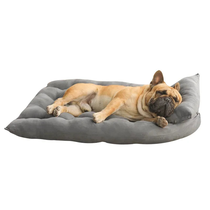 Multi-Functional Folding Pet Sofa – Deformable Kennel Mat & Dog Bed House