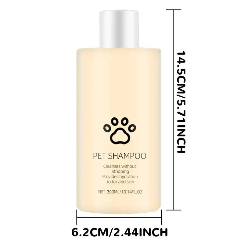 Pet Shampoo 100ml Anti-Itch Natural Body Wash Gentle Grooming Healthy Shiny Hair Easy Application