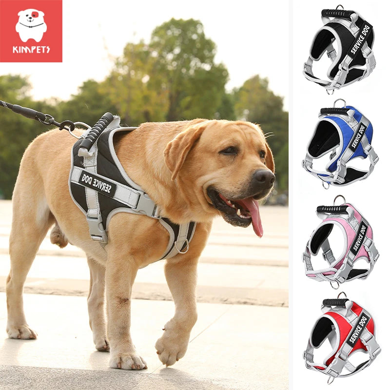 Reflective Dog Harness – Adjustable & Breathable